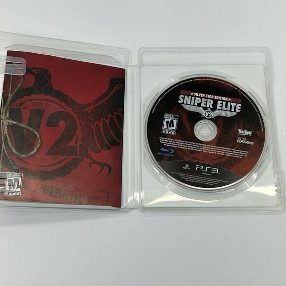 Sniper Elite V2 Silver Star Edition Assassins Creed III Bundle Lot PS3 Sony - Picture 4 of 11